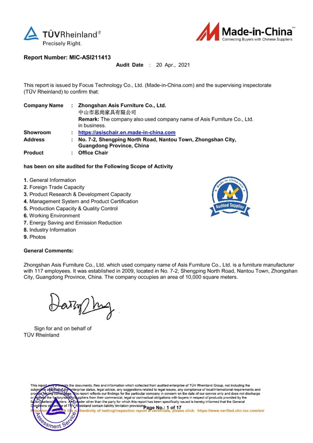 Asis Mercury High Back Executive Modern Meeting Visitor Ergonomic Swivel Conference Chair