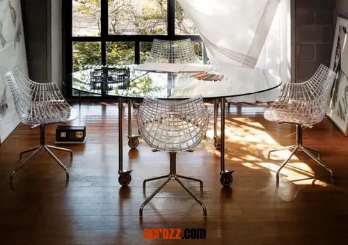 China Outdoor Dining Furniture Stack Wedding Banquet Office Acrylic Clear Meridiana Chair