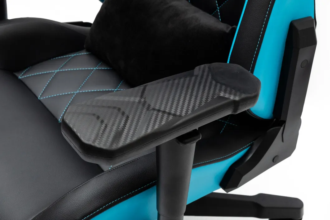 Contemporary Design New Design Relieve Stress Gaming Chair with Ergonomic Headres Anda Seat Dark Knight