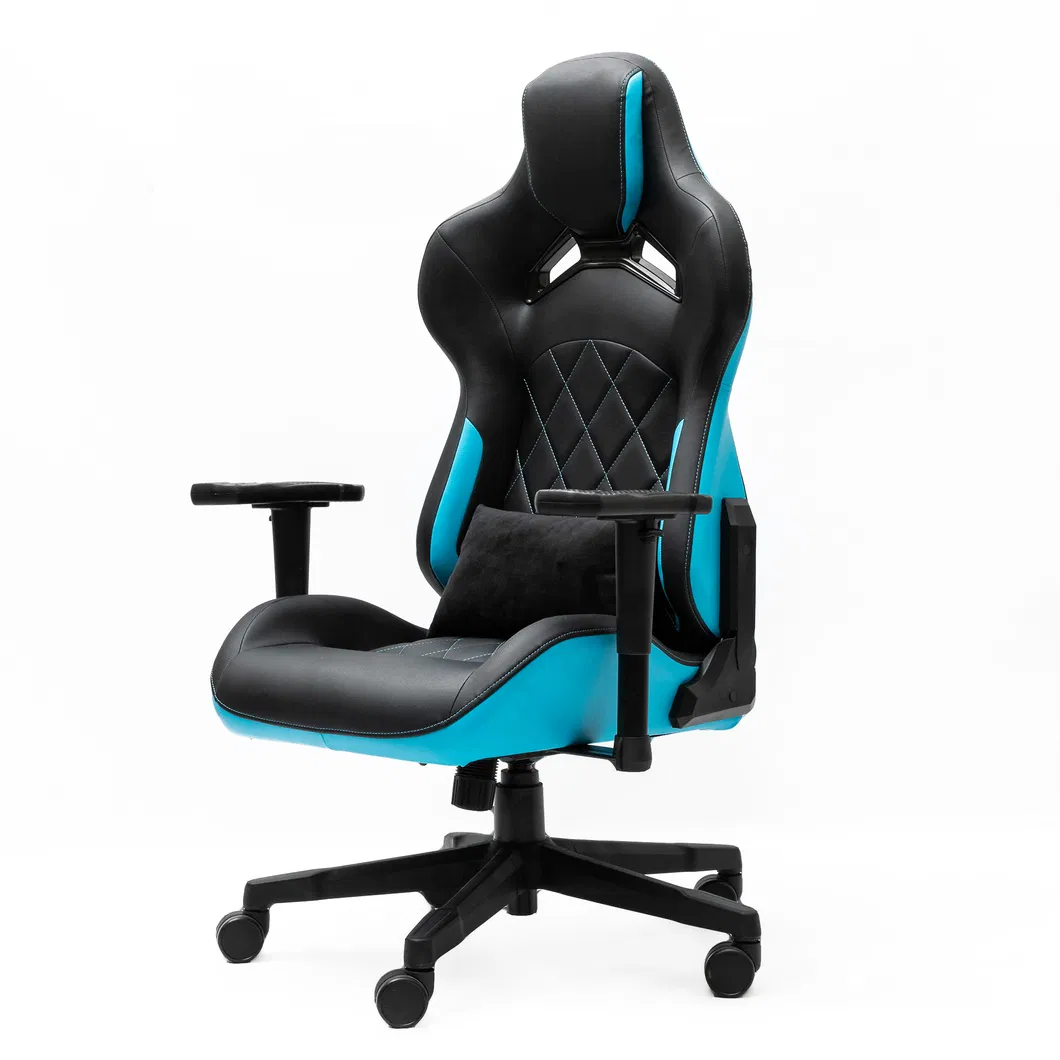 Contemporary Design New Design Relieve Stress Gaming Chair with Ergonomic Headres Anda Seat Dark Knight
