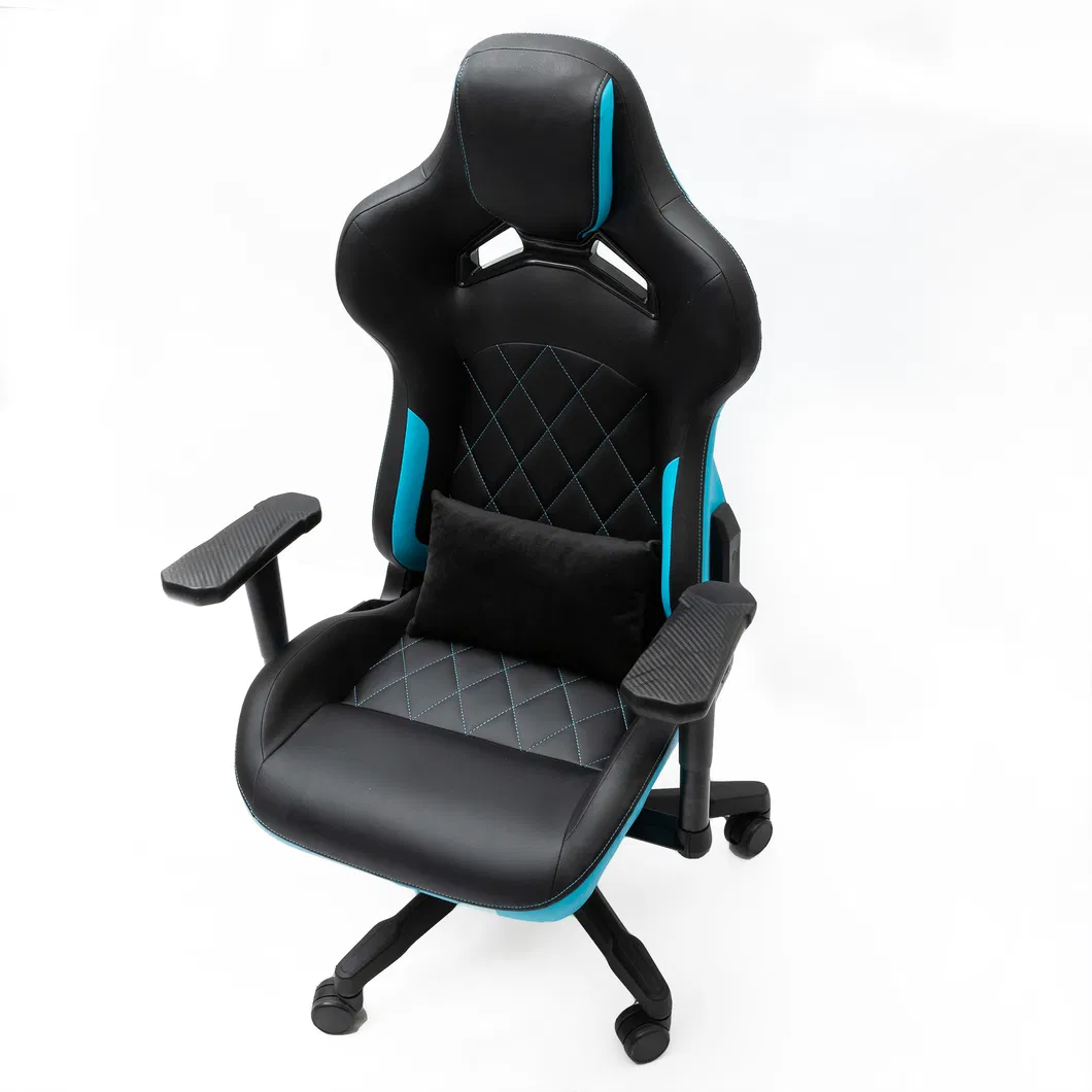 Contemporary Design New Design Relieve Stress Gaming Chair with Ergonomic Headres Anda Seat Dark Knight