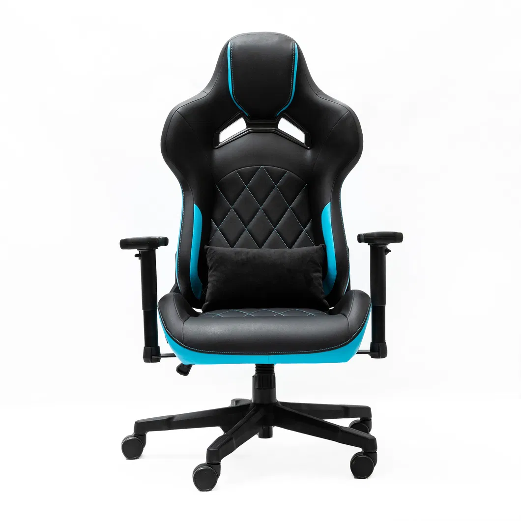 Contemporary Design New Design Relieve Stress Gaming Chair with Ergonomic Headres Anda Seat Dark Knight