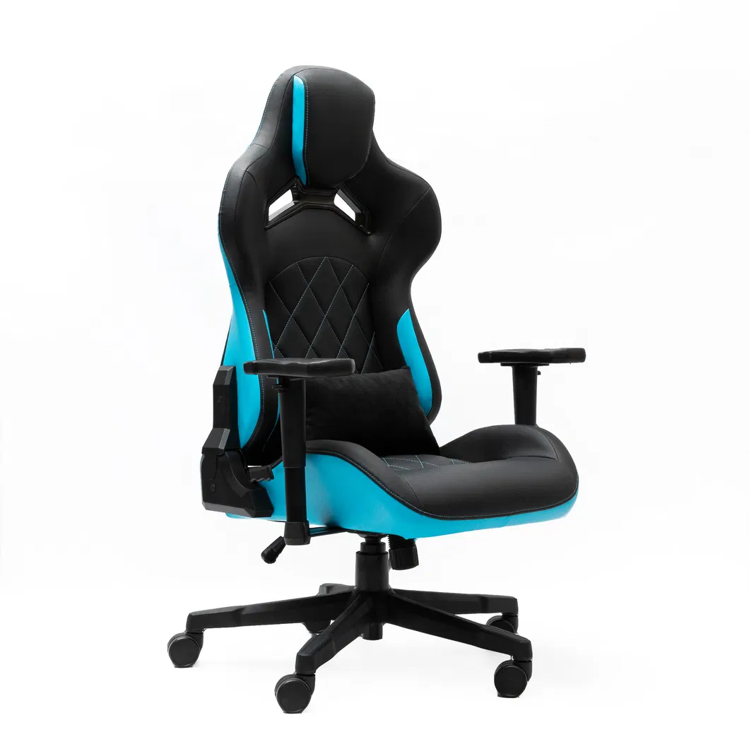 Contemporary Design New Design Relieve Stress Gaming Chair with Ergonomic Headres Anda Seat Dark Knight