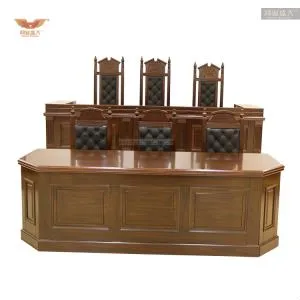 Court Furniture Judge′s Table High Quality Judge′s Table