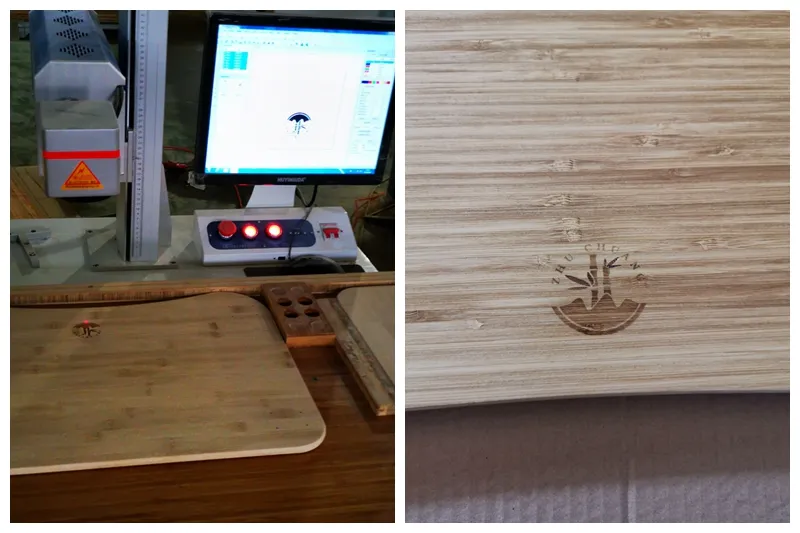 Customized Height Adjustable Bamboo Standing Office Desk