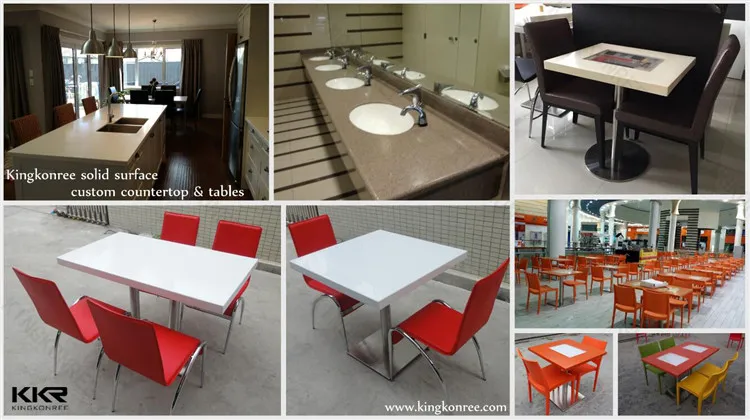 Dining Room Marble Stone Furniture Sofa Side Solid Surface Table