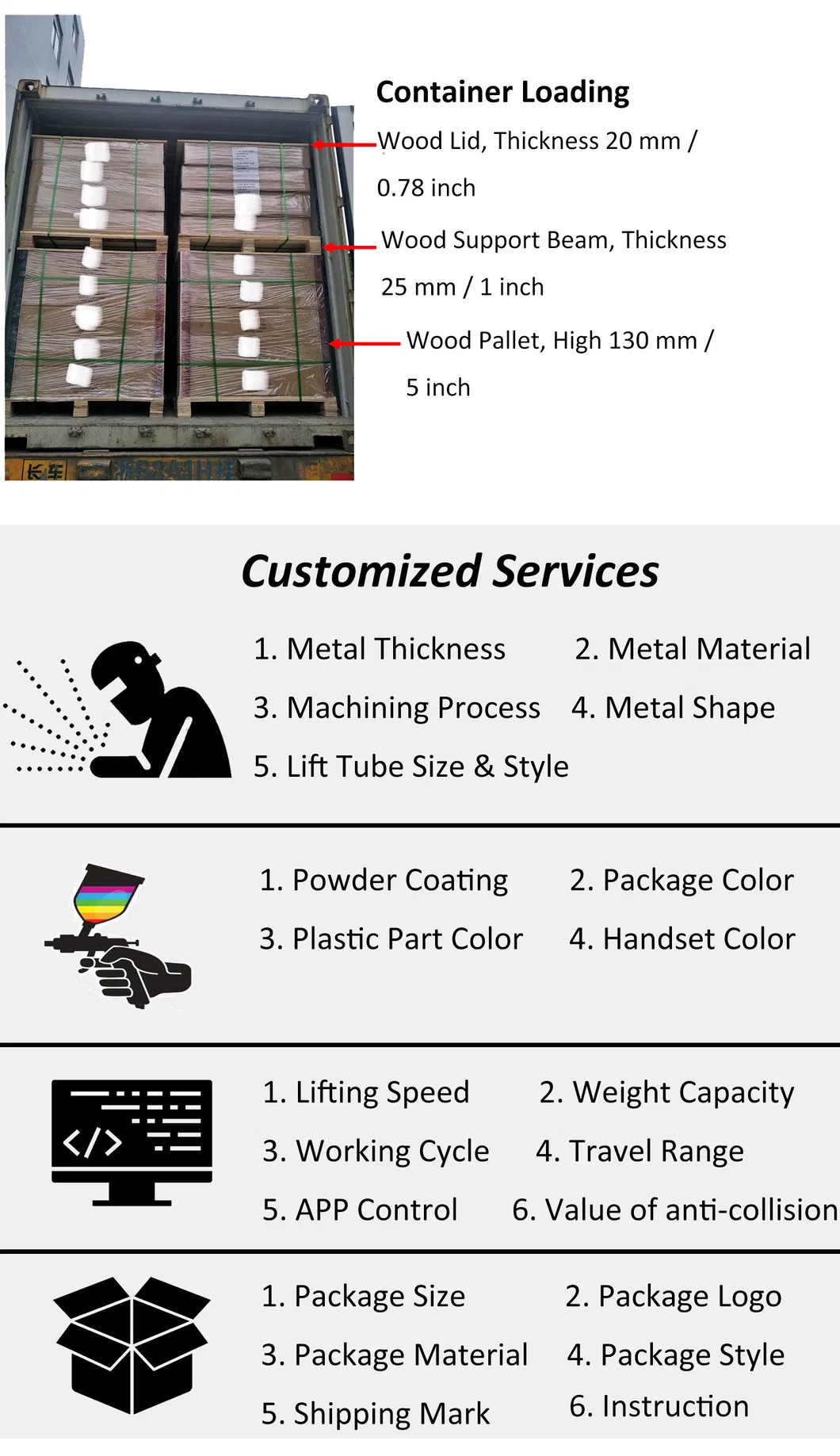 Factory Online Stand Desk with UL Certificated with TUV Certificated with CE Certificate