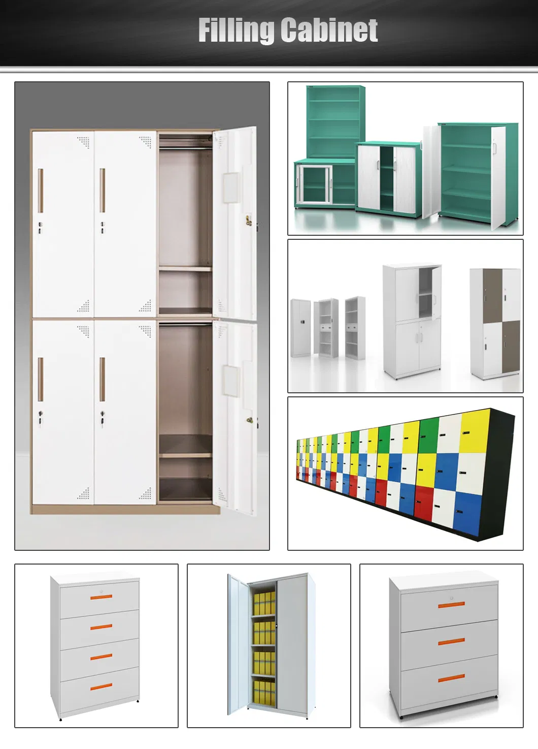 High Standard Modern Staff Office Workstation Furniture with Excellent Quality