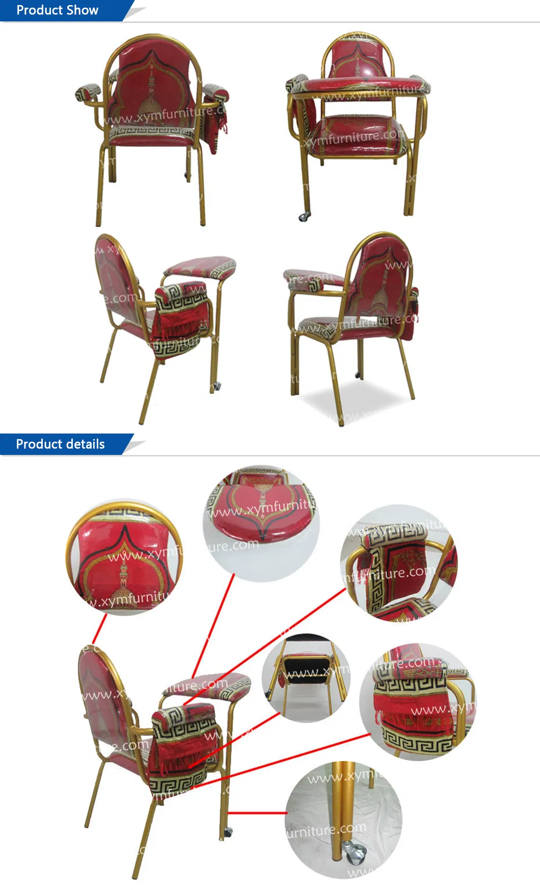 Hot Sale Strong Islam Mosque Muslim Pray Chair