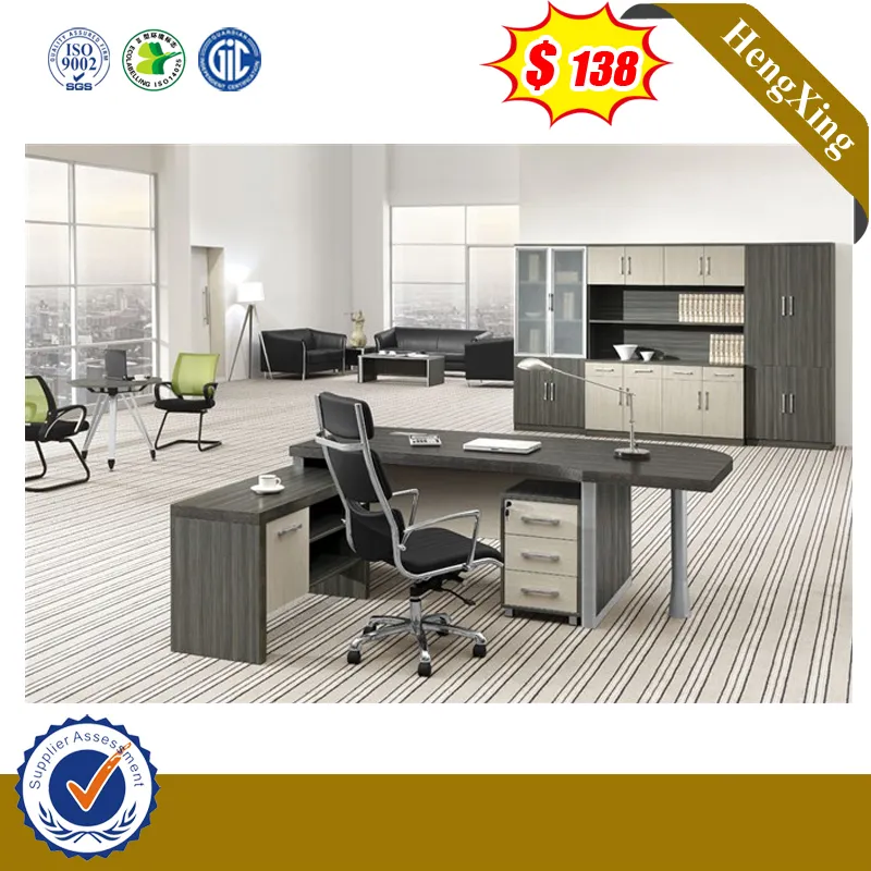 Indian Market Home Use Dark Grey Color Office Desk (UL-NM034)