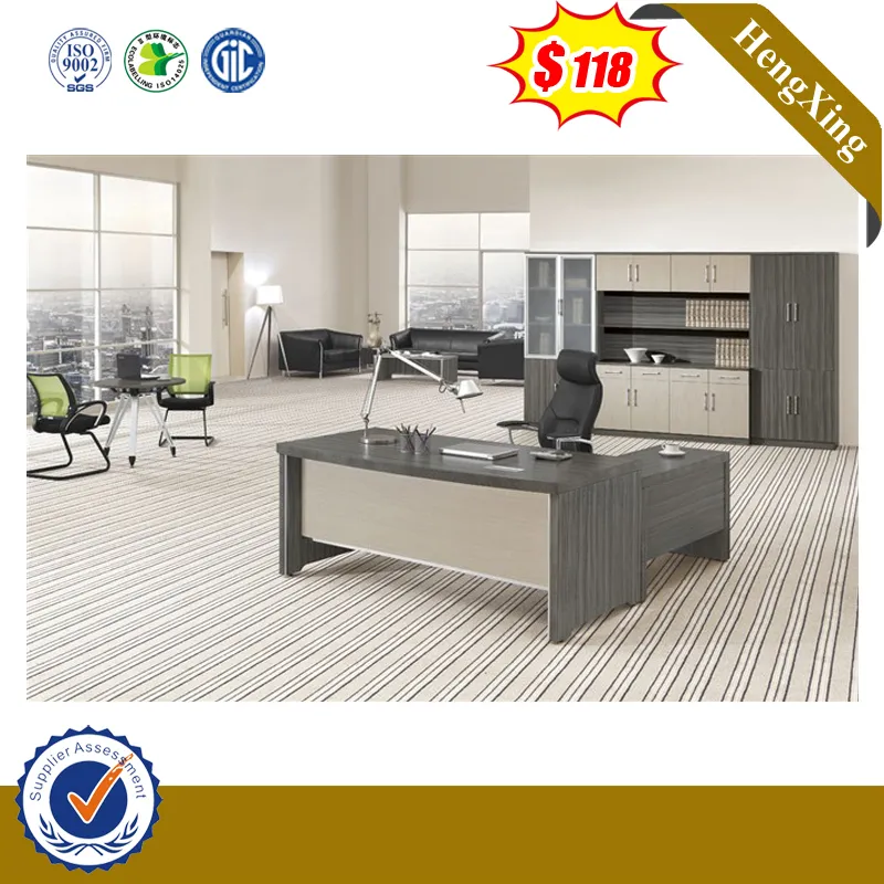 Indian Market Home Use Dark Grey Color Office Desk (UL-NM034)