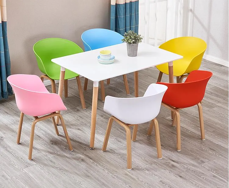 Kursi Makan Kursi Berlengan Plastik Coffee Cup Chair Dining Chairs Modern Kitchen Island Chairs