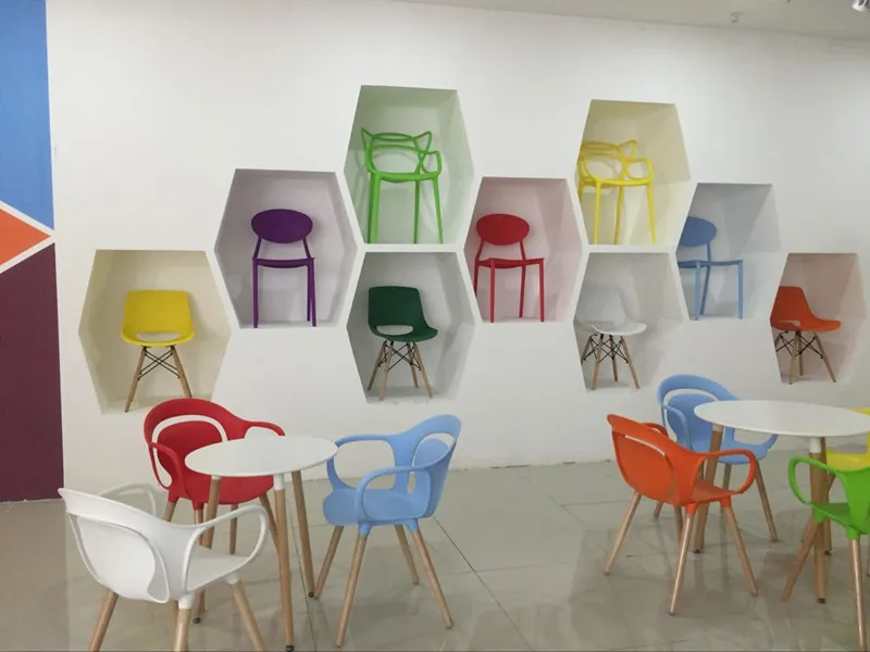 Luxury Home Furniture Sillas Restoration Chaises Home in India Dining Modern Plastic Chairs for Sale