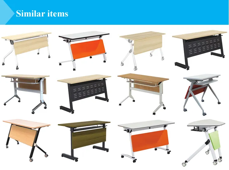 Mesh Steel Plastic Seminar School Classroom Folding Student Lecture Training Room Table Arm Tablet Study Chair with Writing Tablet
