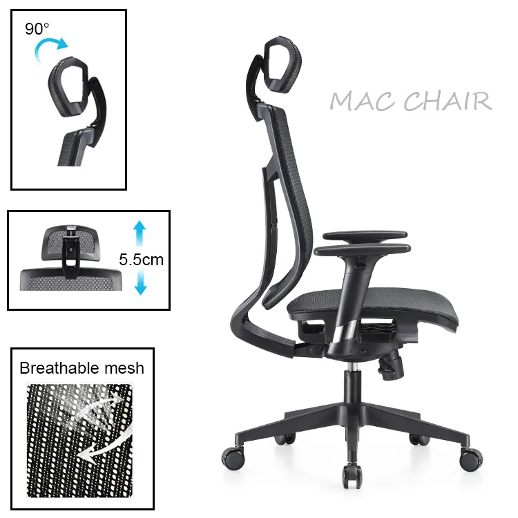 Modern Ergonomic Computer Mesh Office Chair Full Breath Mesh