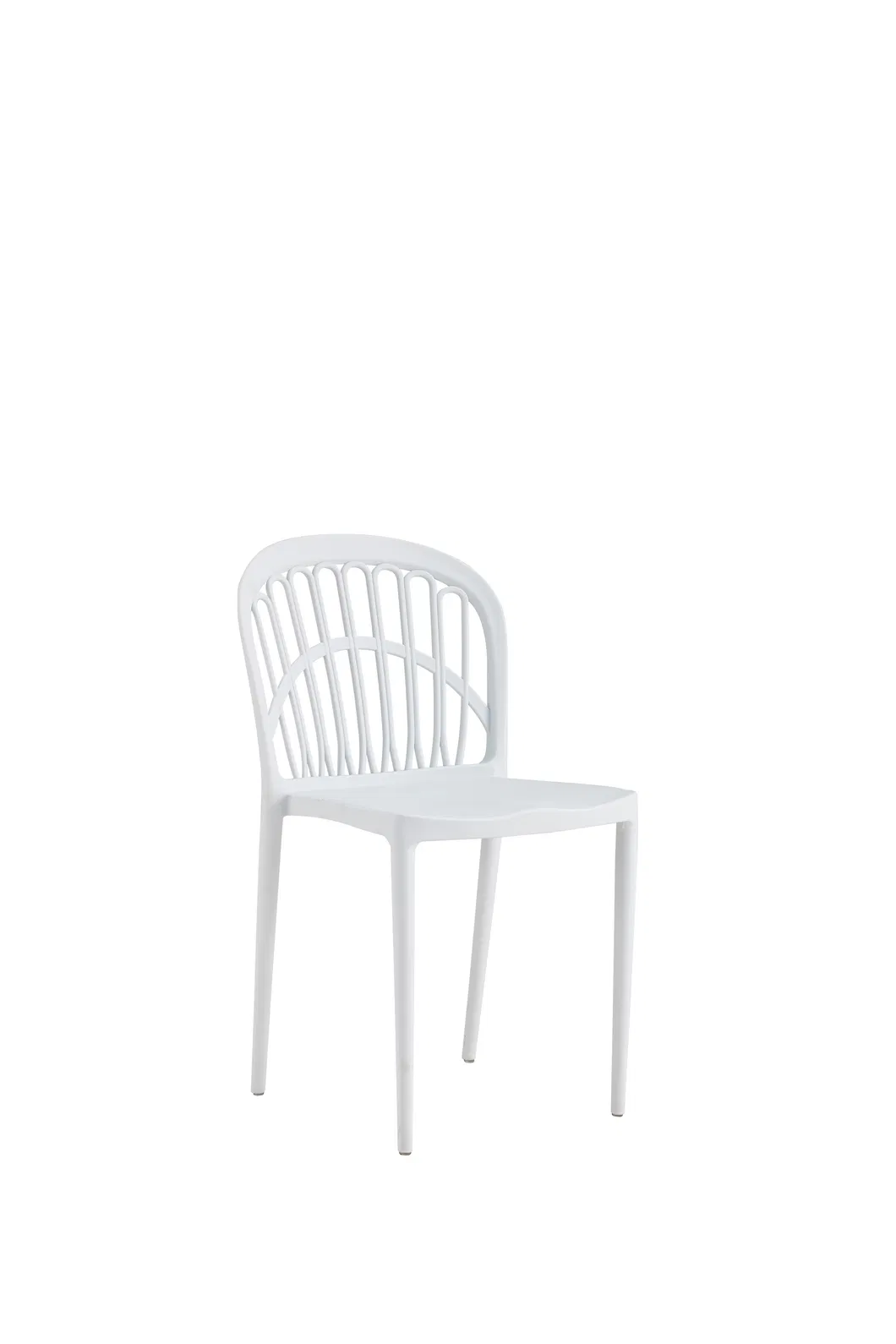 Modern PP Dining Chairs Plastic Chaise Without Armchair Yard Home Chair Restaurant Chairs
