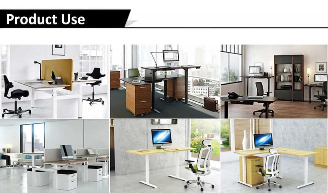 Motorized Rising Height Ajudtable Office Desk Sit Standing up Desk Furniture