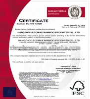 Natural All Bamboo Electric Desks Computer Adjustable Table