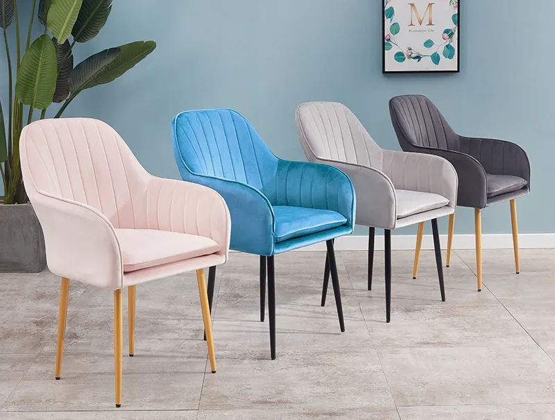 Nordic Style Modern Chairs Outdoor Banquet Home Dining Furniture Restaurant Dining Chair