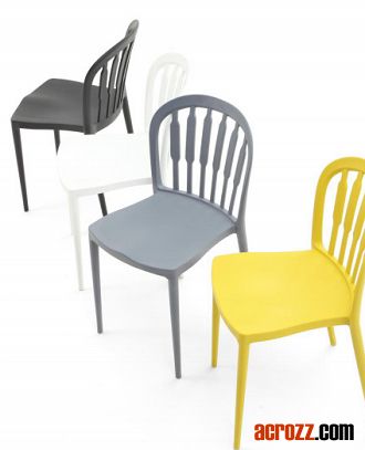 Patio Banquet Plastic Stackable Windsor Outdoor Chair