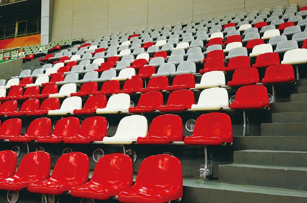 Plastic Seats Hot Sale Cheap Stadium Outdoor Bleachers