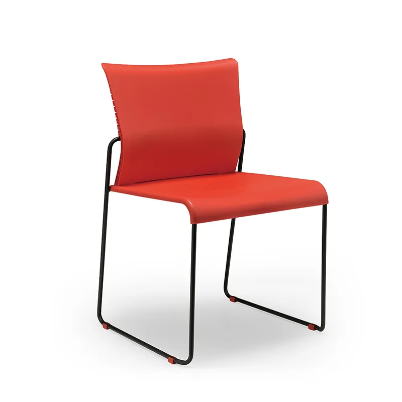 Plastic Steel Leg Modern Waiting Room Chairs Wholesale