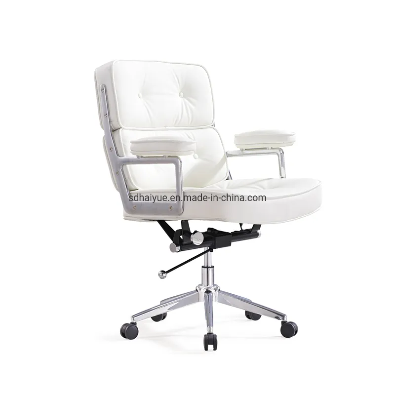 Premium Lobby Executive Chair Office Furniture Chairs PU Genuine Leather Available