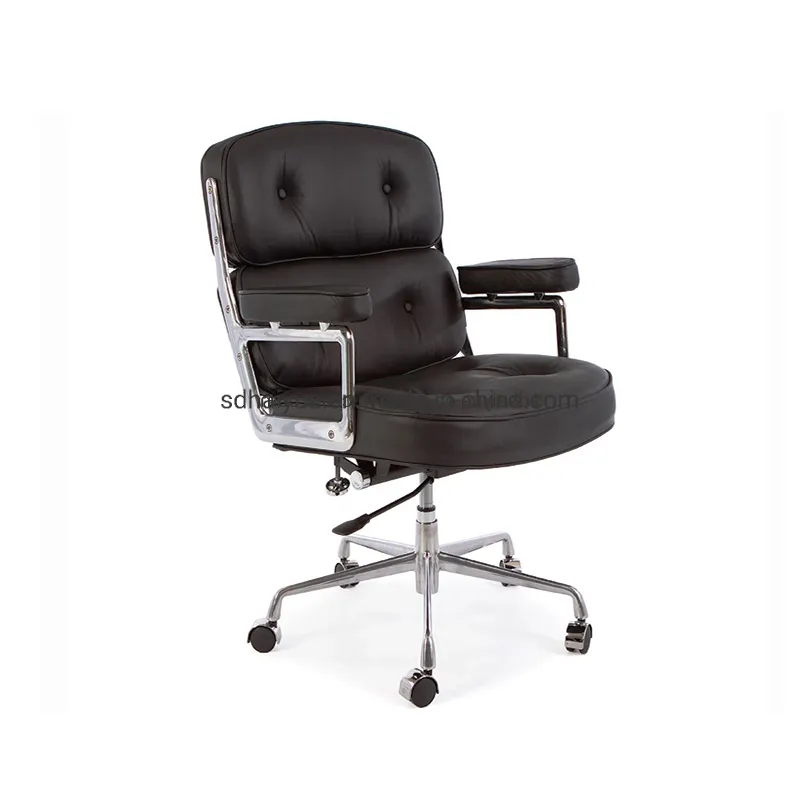 Premium Lobby Executive Chair Office Furniture Chairs PU Genuine Leather Available