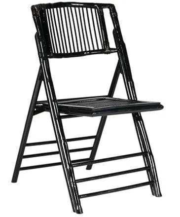 Restaurant Patio Garden Rattan Chair Foldable Dining Chair