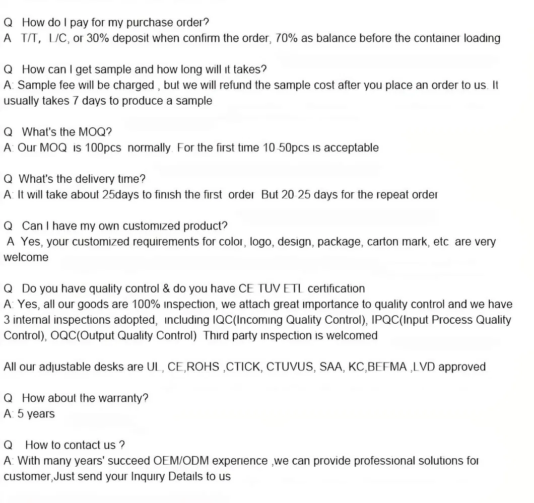 Rising Electric Height Ajudtable Desk Office Sit Standing up Desk