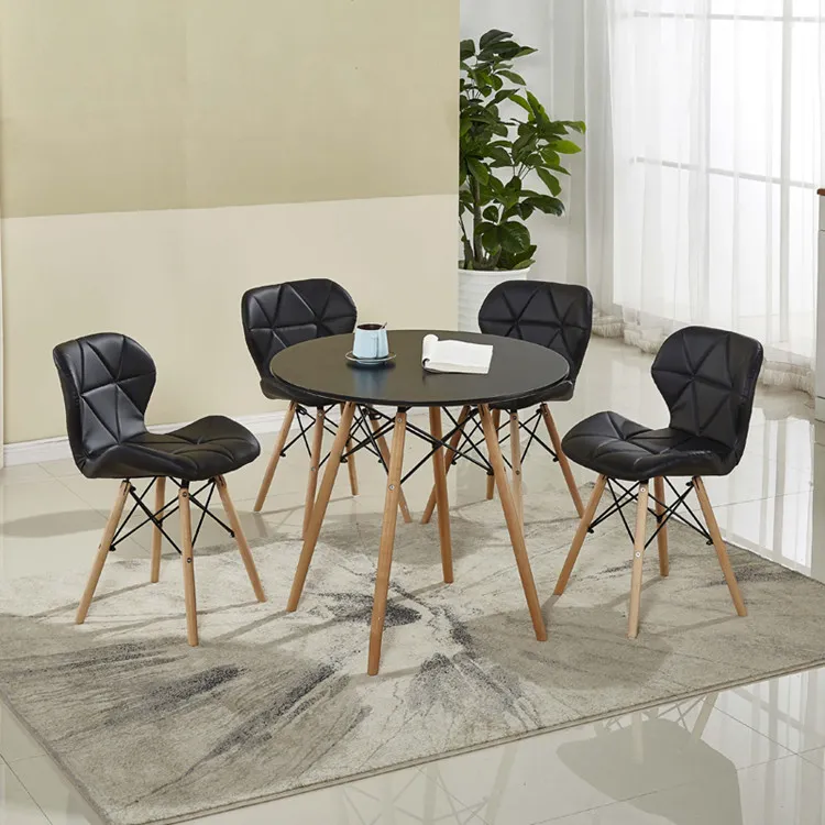 Salle a Manger Modern Home Furniture General Use Leather Nordic Dining Chairs