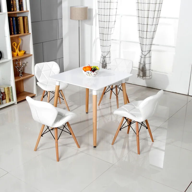 Salle a Manger Modern Home Furniture General Use Leather Nordic Dining Chairs