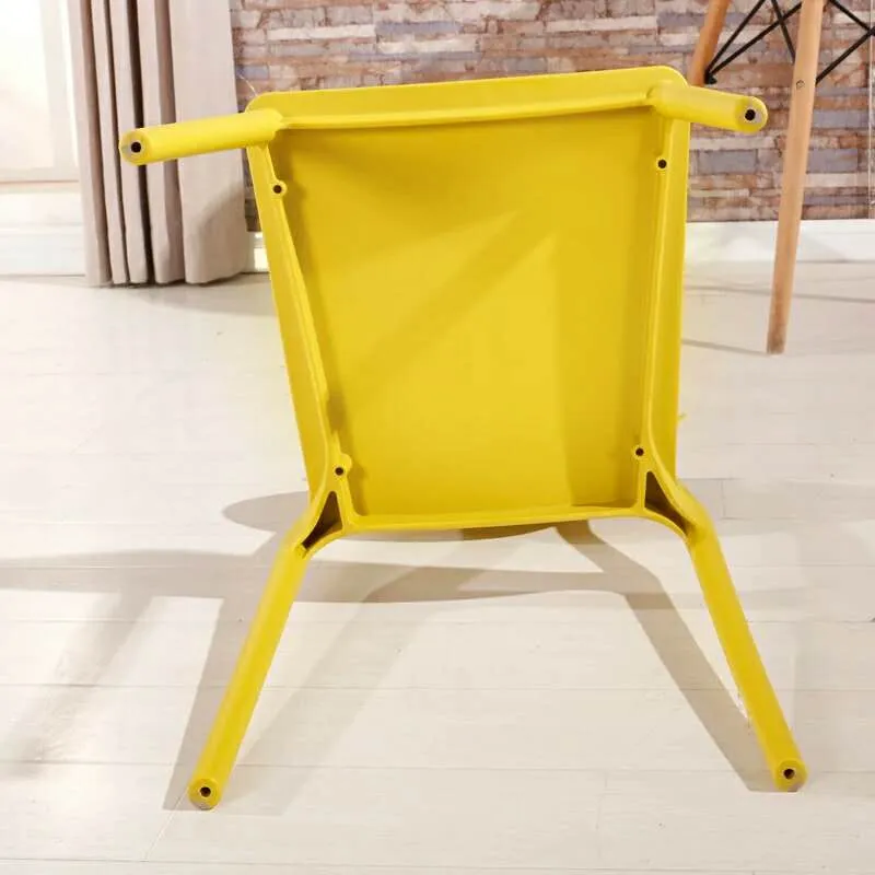 Silla Nordica Chaise Scandinave Living Room Outdoor Furniture Garden Set PP Plastic Dining Chair