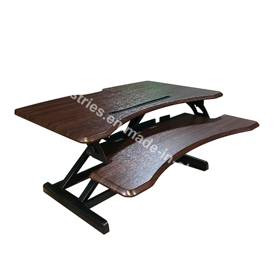 Sit to Stand Gas Spring Computer Table Riser Height Adjustable Desk Converter