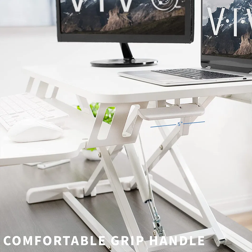Stand up Table Riser Computer Sit Stand Height Adjustable Standing Desk Converter