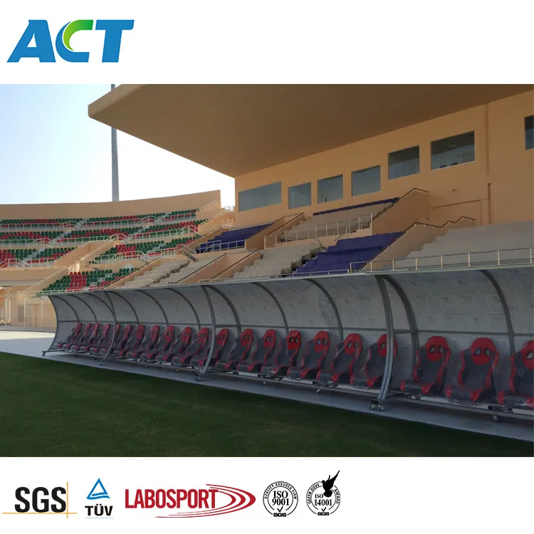 Team Shelters/Sports Dugouts/Pitch Side Shelters/VIP Football Team Shelter