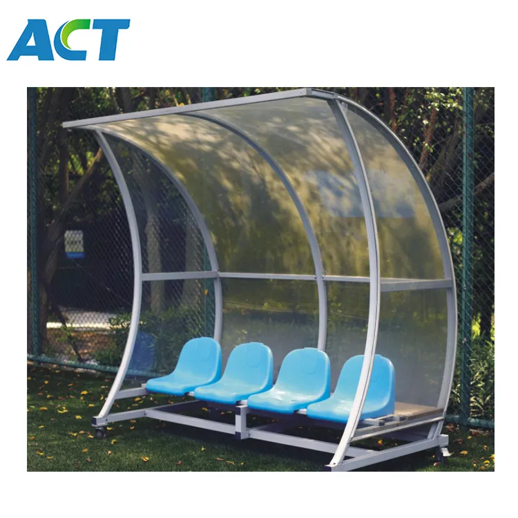 Team Shelters/Sports Dugouts/Pitch Side Shelters/VIP Football Team Shelter
