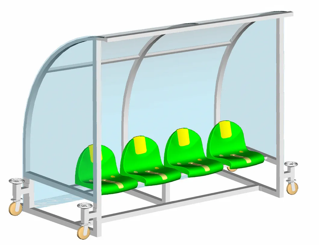 Unti-UV Stadium Bleachers for Football/Soccer Team VIP Seats