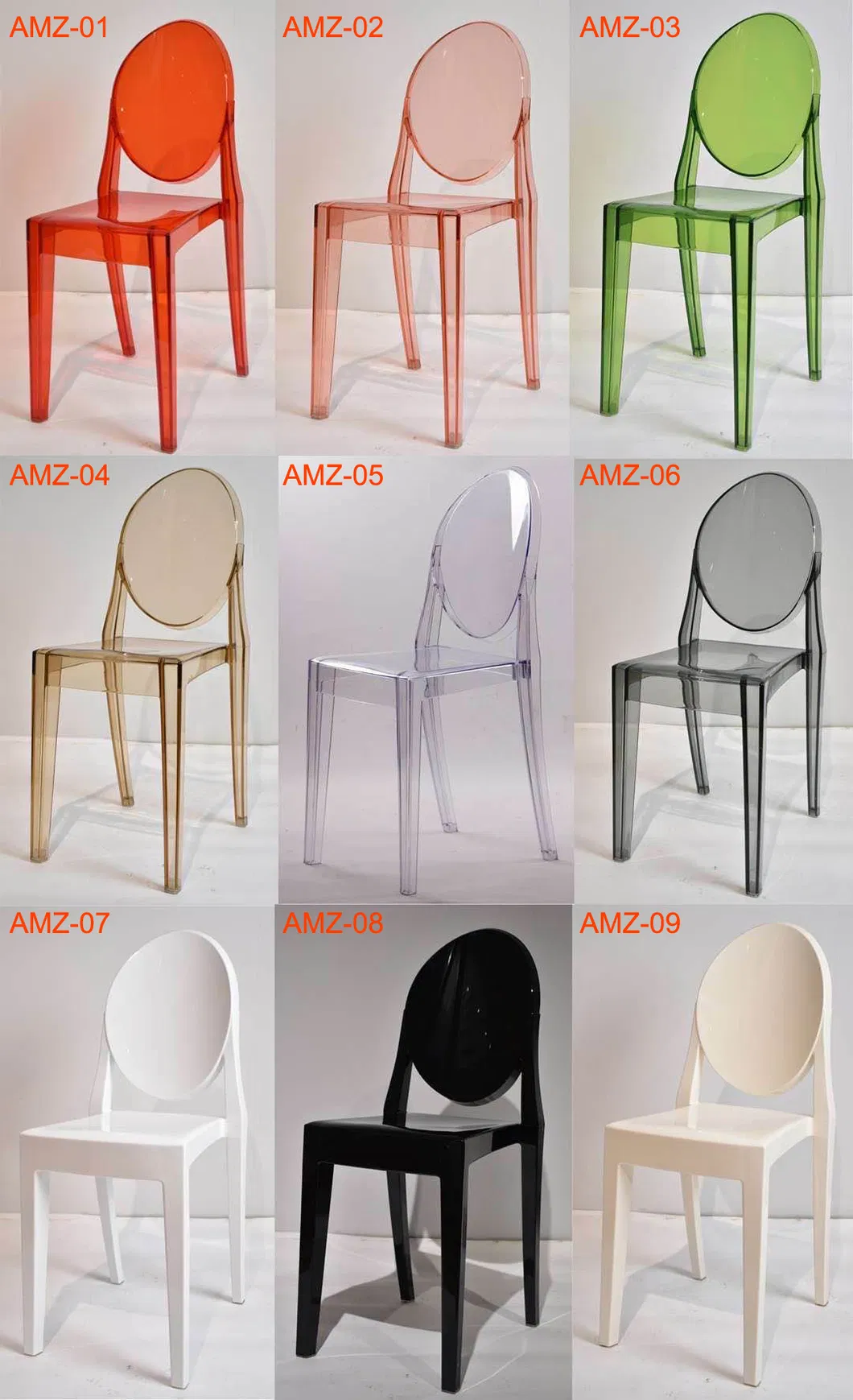 Wedding Banquet Hotel Dining Acrylic Clear Resin Louis Ghost Chair