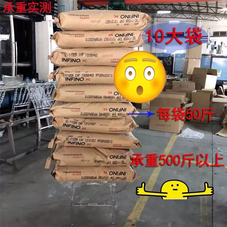 Wedding Crystal Clear Plastic Polycarbonate Tiffany Resin French Louis Chair Chiavari Event Rental Acrylic Ghost Chairs