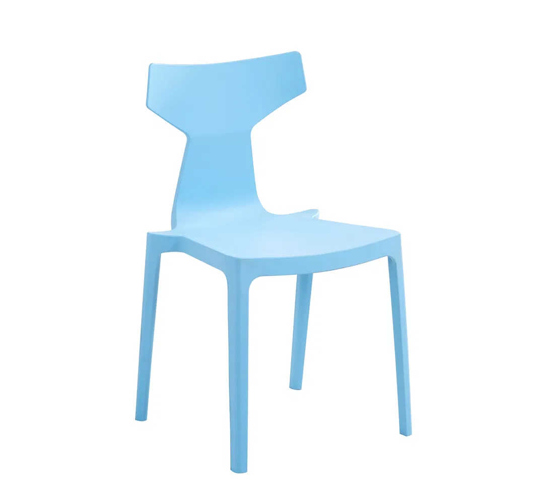 Wholesale Cheap Colorful PP Plastic Chair Indoor Outdoor Garden