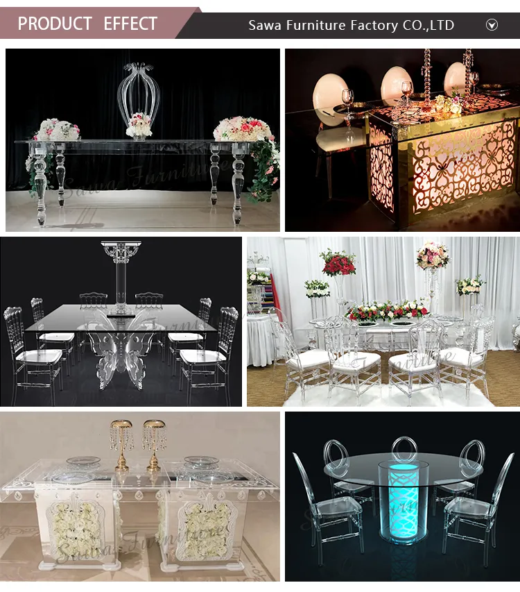 Wholesale Strong Wedding Party Event Clear Crystal Plastic Resin Acrylic Tiffany Chiavari Chair