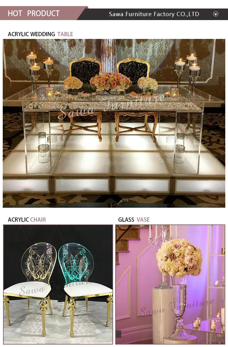 Wholesale Strong Wedding Party Event Clear Crystal Plastic Resin Acrylic Tiffany Chiavari Chair
