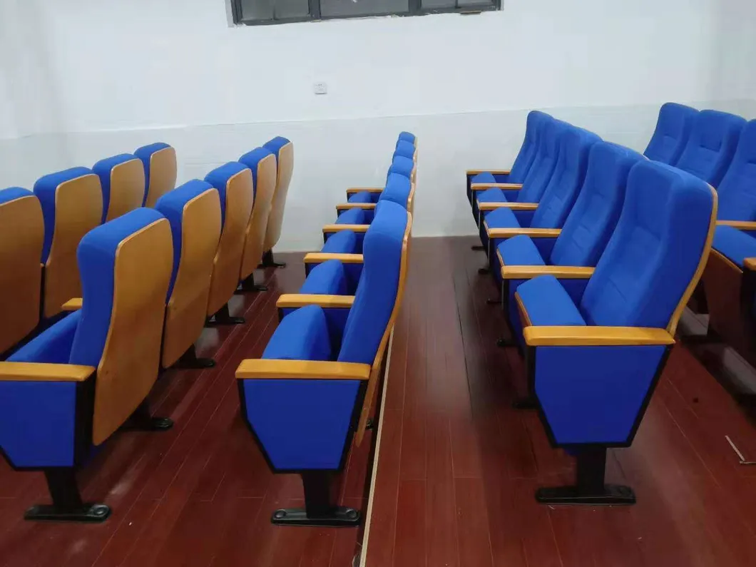 Wooden Chair Conference Hall Chair Furniture Auditorium Chair (YA-L03B)
