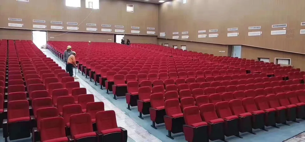 Wooden Chair Conference Hall Chair Furniture Auditorium Chair (YA-L03B)