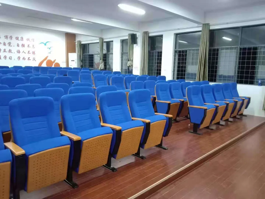 Wooden Chair Conference Hall Chair Furniture Auditorium Chair (YA-L03B)
